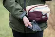 Treenivyölaukku Maroon 17x28x12cm Pomppa - Namitaskut ja koulutusliivit - 059239 - 2