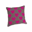 Tyynynpäällinen Cotton Sydän 50x50cm lipstick Eskadron - Koti ja sisustus - 059659 - 1