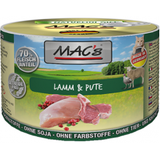 Cat Lammas Kalkkuna 200g MAC's - Aikuisten kissojen säilykkeet - 023419 - 1