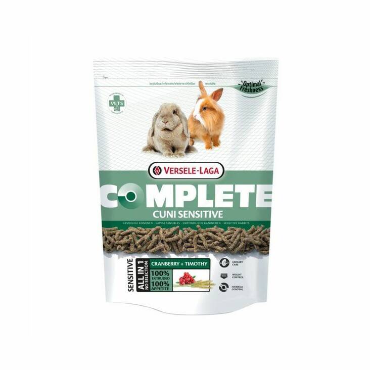 Complete Cuni Sensitive 500g Versele Laga - Kanin ruoka - 039499 - 1