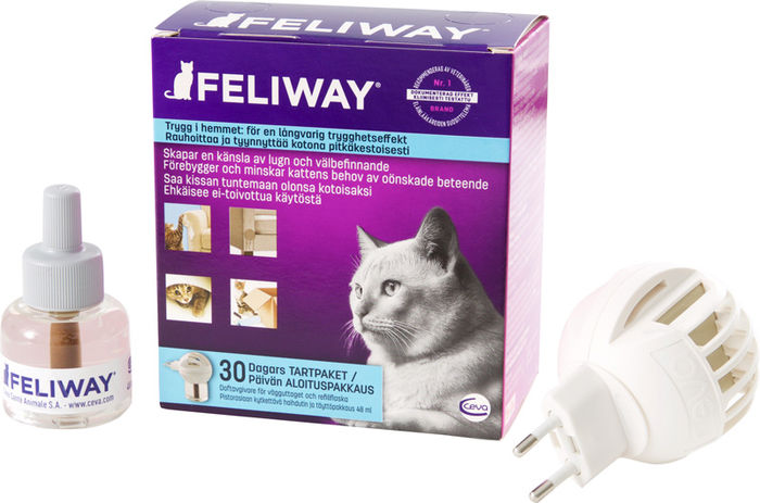 Feromonihaihdutin ja -liuos 48ml Feliway Startkit - Kissan feromonit ja rauhoittavat - 003379 - 1
