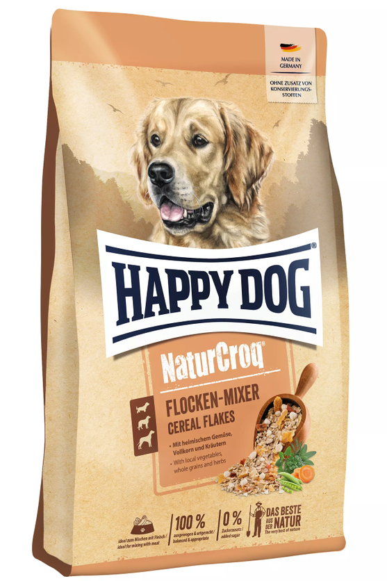FlockenMixer Classic Hiutale Happy Dog - Koiran kuivaruoat aikuisille koirille - 031249 - 1
