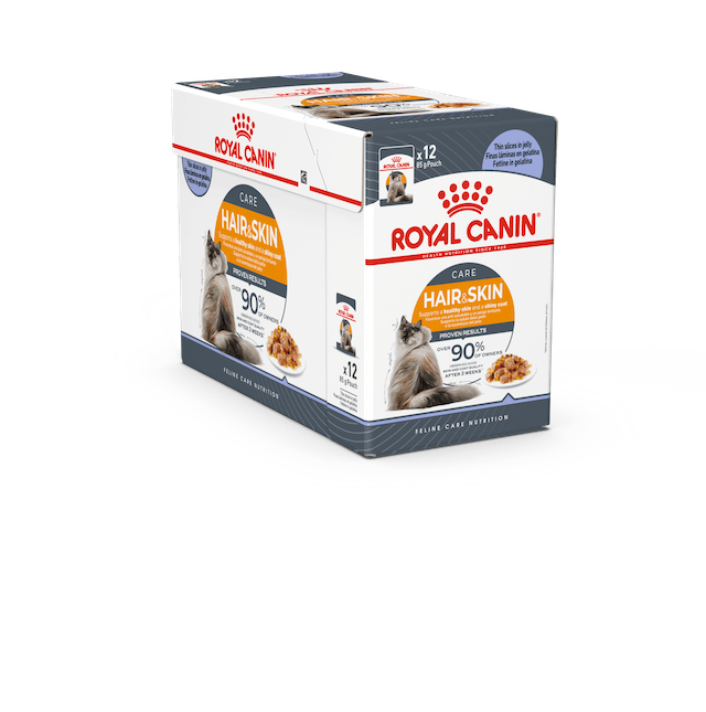 Hair & Skin Care Jelly 12x85g hyytelö Royal Canin - Aikuisten kissojen säilykkeet - 000619 - 3