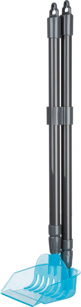 Kakkakeräilijä setti 60-107cm harmaa/sin - Koiran kakkapussit ja pidikkeet - 009189 - 1