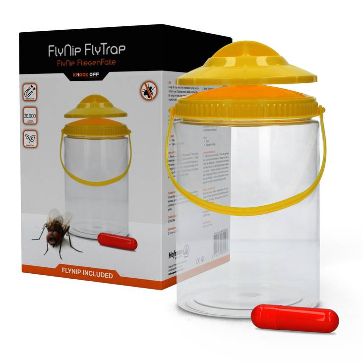 Kärpäsansa FlyNip 13x21,9cm Knock Off - Hyönteistenkarkoitus, -ansat ulkokäyttö - 028999 - 1