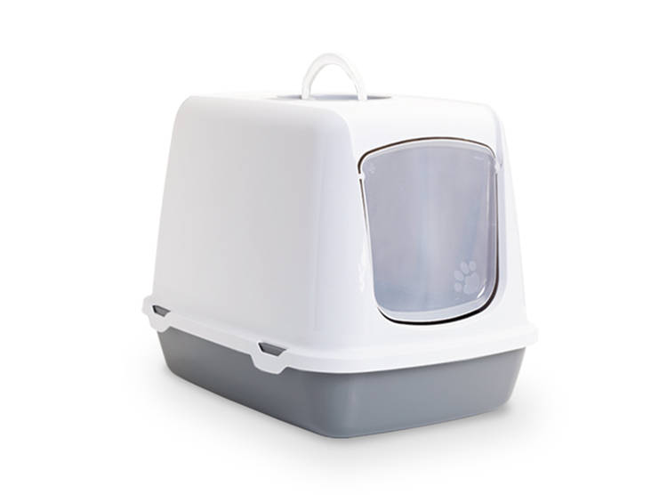 Kattovessa Oscar 50x37x39cm harmaa Savic - Kissan katetut vessat - 010899 - 1