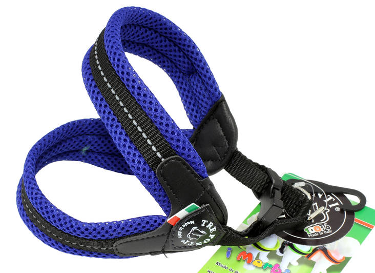 Lukkovaljas Easy Fit Click Mesh sininen Tre Ponti - Koiran perusvaljaat - 027189 - 1