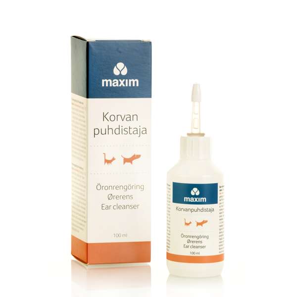 Korvanpuhdistaja 100ml Maxim Biofarm - Koiran korvat ja silmät - 000719 - 1