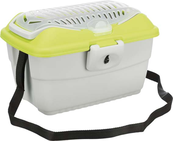 Kuljetusboxi Mini Capri 40x22x30 vihreä-harmaa Trixie - Pieneläinten ulkoilu ja kuljetus - 039819 - 1