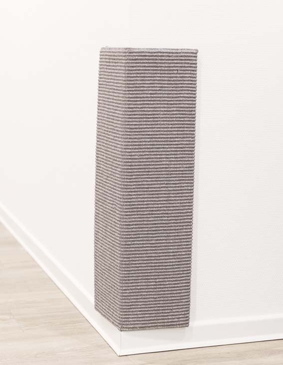 Kulmaraapimalauta XXL 38x75cm harmaa Trixie - Kissan raapimalaudat ja -tolpat - 037529 - 1