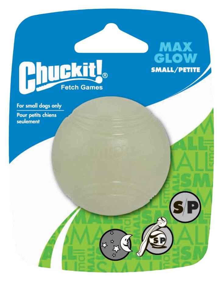 Kumipallo Max Glow S 5cm Chuckit - Koiran pallot ja heittolelut - 028909 - 1