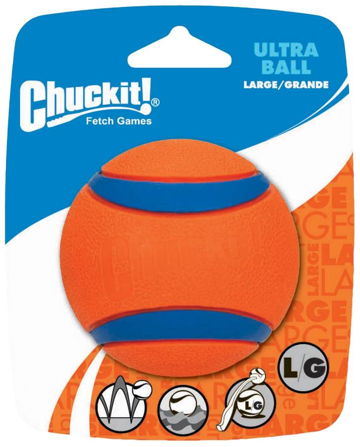 Kumipallo Ultra Ball L 7cm Chuckit - Koiran pallot ja heittolelut - 028929 - 1