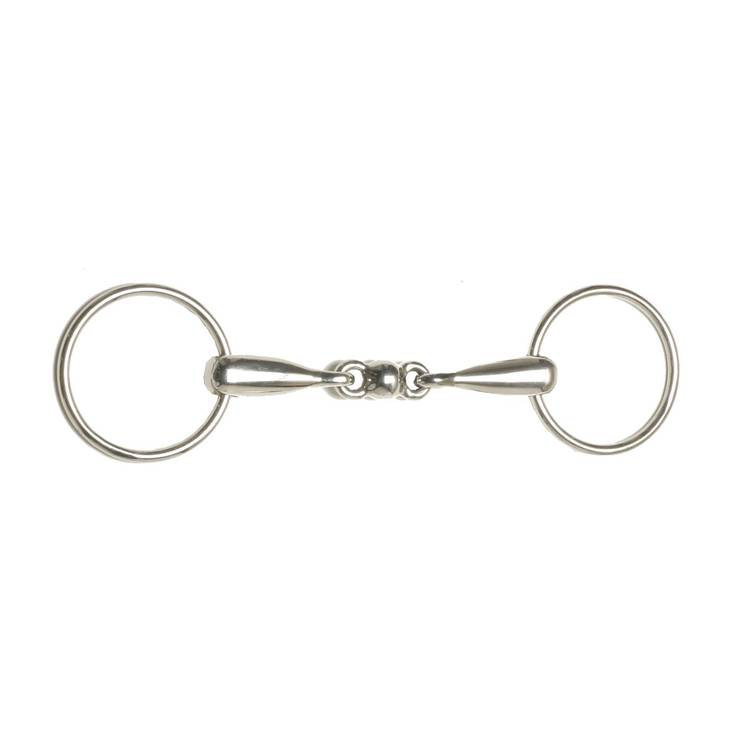 Kuolain ratsun 3-pala pallo-keskipalalla Hevari Pro Steel - Kolmipalakuolaimet hevoselle - 031839 - 1