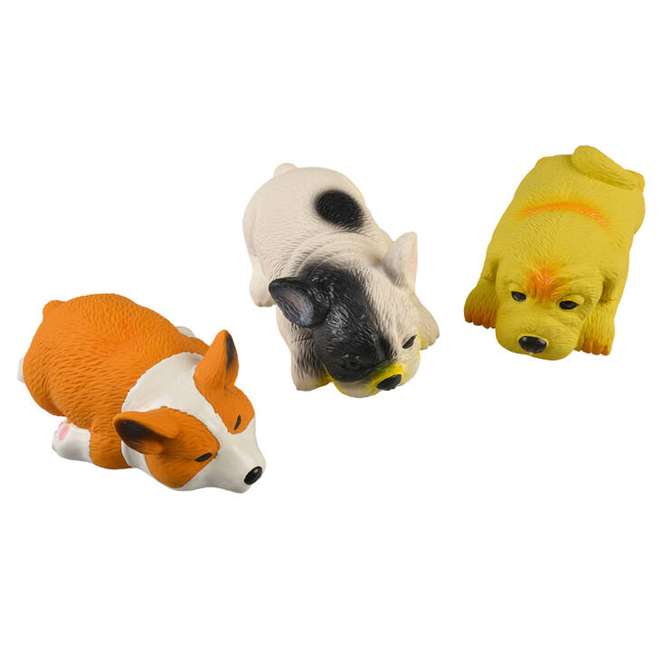 Latexkoiranpennut 15x8,4x5,8cm lajitelma Duvo+ - Koiran vinyyli-, latex- ja valolelut - 039569 - 1