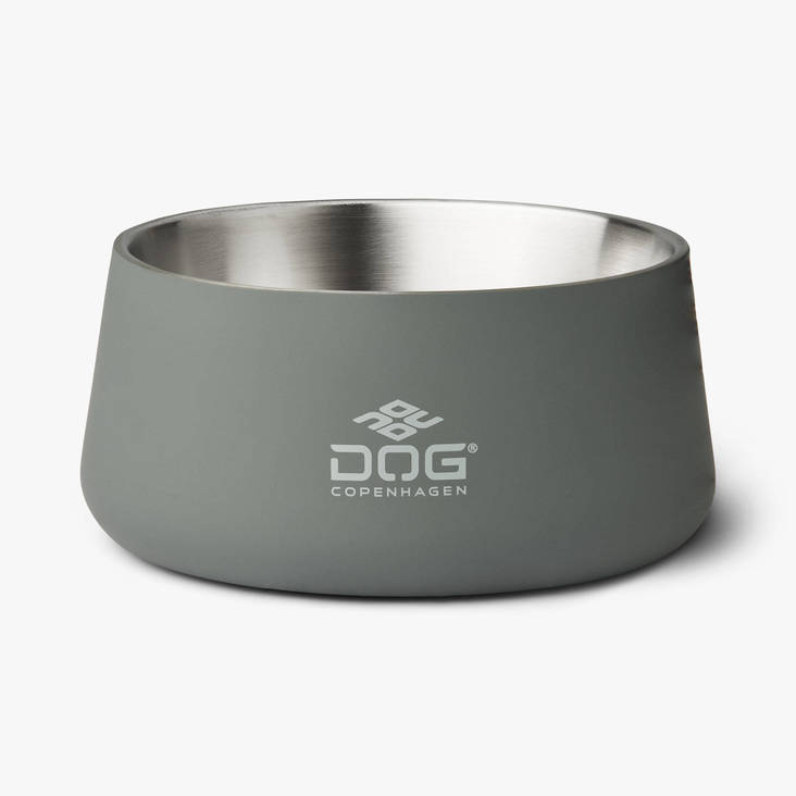 Metallikuppi Vega Cool Grey Dog Copenhagen - Koiran metallikupit ja telineet - 037139 - 1