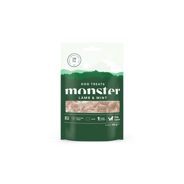Namipala Lammas & Minttu 100g monster - Koiran herkut ja makupalat - 028939 - 1