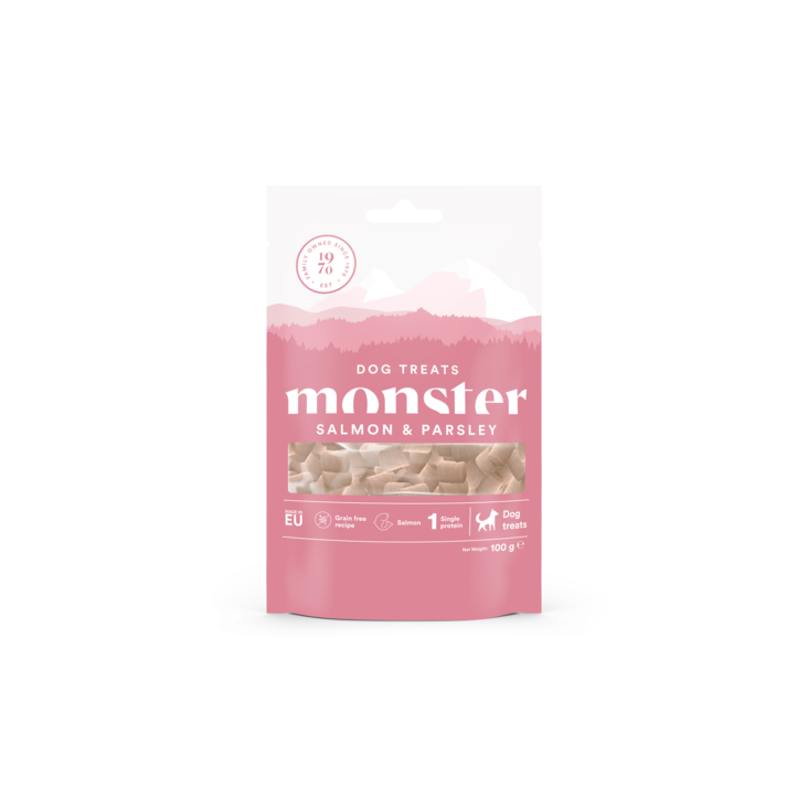 Namipala Lohi & Persilja 100g monster - Koiran herkut ja makupalat - 027159 - 1