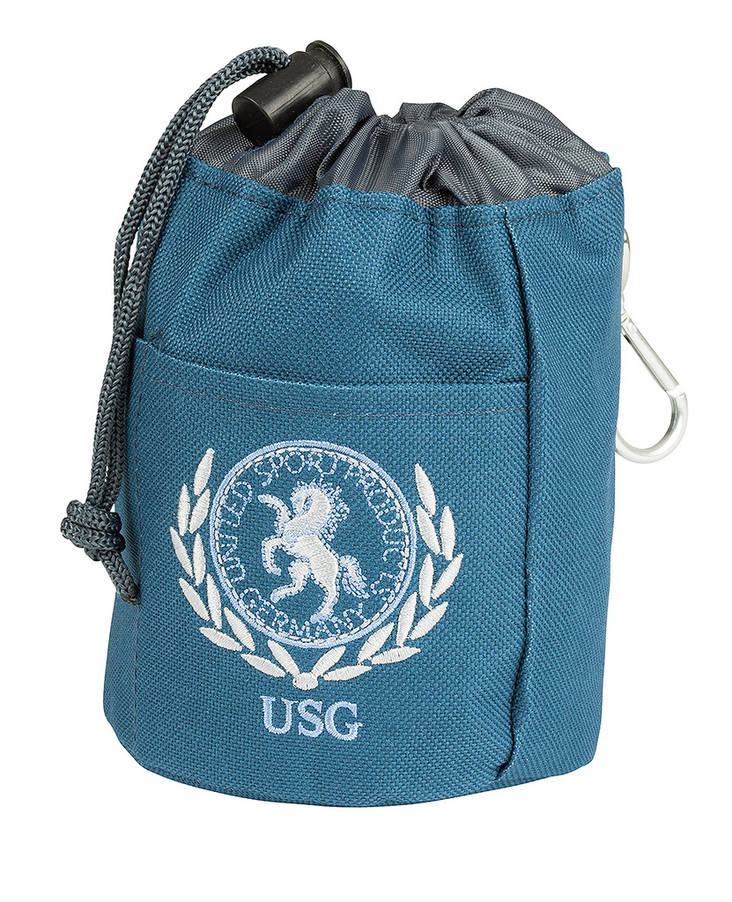 Namitasku 12x10cm sini-harmaa USG - Ratsastajan asusteet - 029169 - 2