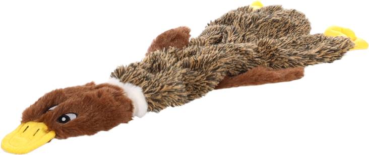 Pehmoankka Inez täytteetön 19x47cm ruskea Flamingo - Koiran pehmolelut - 035199 - 1