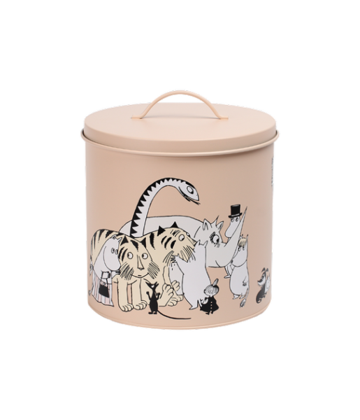 Peltipurkki Moomin for Pets 21cm beige Muurla - Koiranruoan säilytys ja annostelu - 034139 - 1