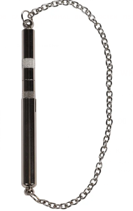 Yliäänipilli suojakorkilla 11cm Luxe - Clickerit, kosketuskepit, pillit - 032809 - 1