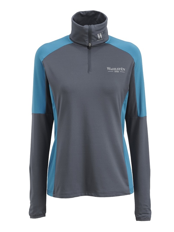 Poolopaita Bismut tummansini-petrooli Wahlsten - Ravitreenivaatteet - 032749 - 1