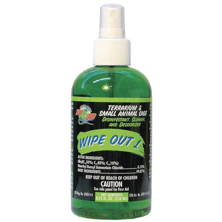 Puhdistusaine Wipe Out1 258ml Zoo Med - Terraarion tarvikkeet ja kuivikkeet - 037679 - 1
