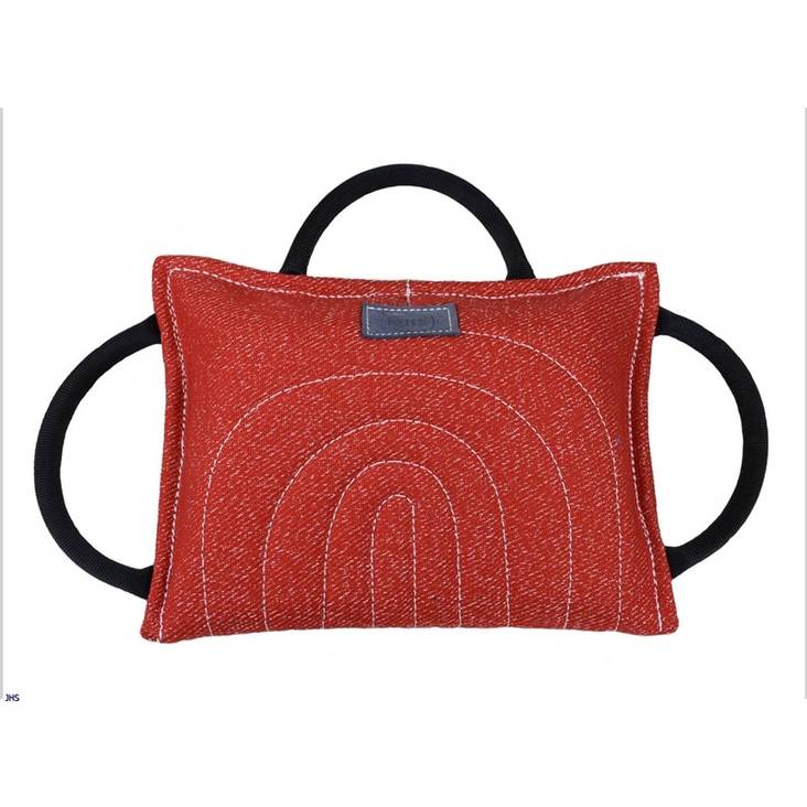 Purutyyny nylcot kolmella kahvalla 34x25cm eri värejä JHS - Motivointipatukat, -pallot, purutyynyt - 026859 - 1