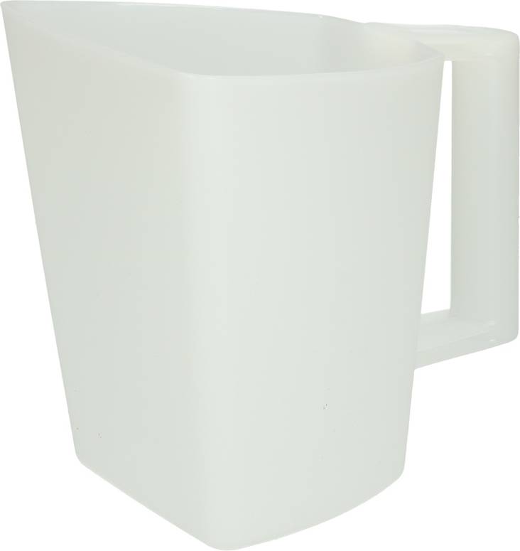 Rehukauha 2L kirkas muovia V-Plast - Kotieläinten ruokinta-astiat ja ämpärit - 032099 - 1