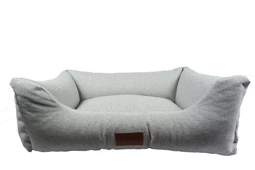 Reunapeti Luxus Vaimare kylmäharmaa Grande81 Tujoma MemoryFoam - Koiran reunalliset pedit - 036759 - 1