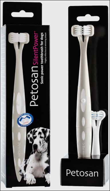 Sähköhammasharja SilentPower Petosan - Koiran hammashoito - 037439 - 1