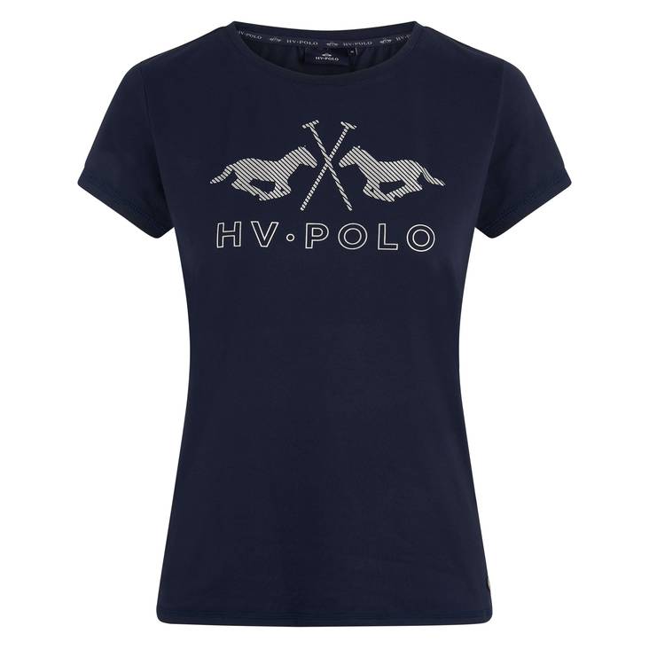 Tekninen t-paita Jazzy navy HV Polo - Ratsastustakit ja -liivit - 038559 - 1