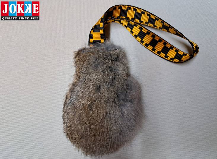 Tiger Rabbit puolipallo kahvalla 80g JOKKE - Motivointipatukat, -pallot, purutyynyt - 038739 - 1