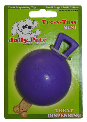Tug-n-Toss kahvakuula 7,6cm Jolly Pets - Koiran aktivointilelut - 004909 - 1