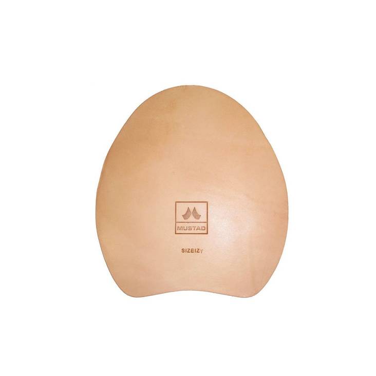 Välipohjat nahkaa 4mm pari Mustad - Hevosenkengän pohjalliset - 027459 - 1