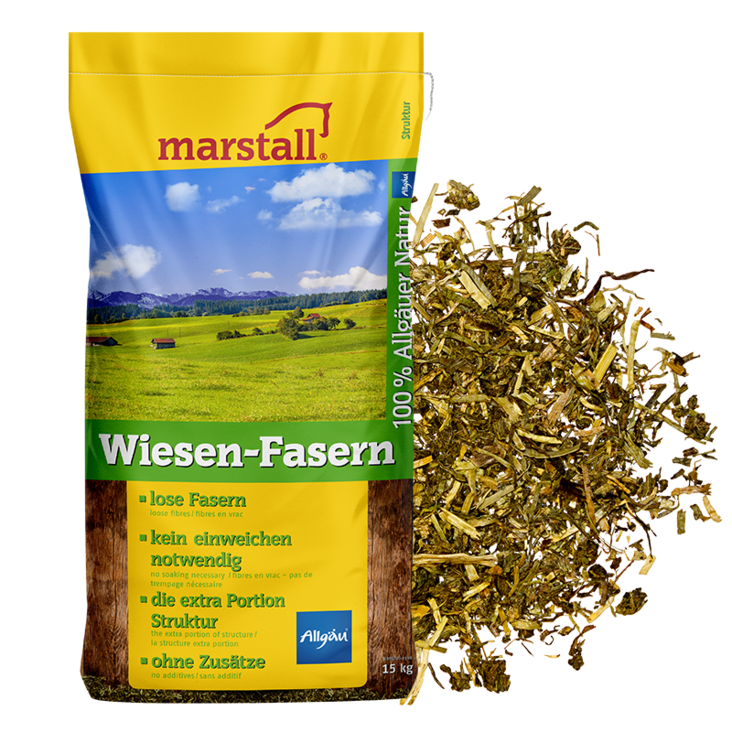 Wiesen Fasern 12,5kg heinäkuitu Marstall - Viherpelletit ja -kuutiot - 034119 - 1