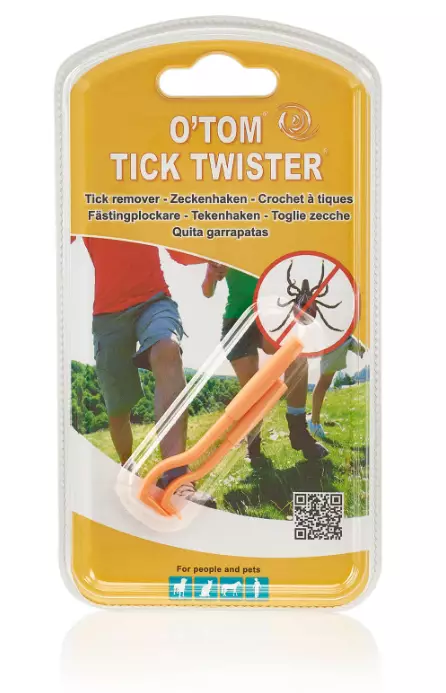 Punkinpoistajat 2kpl/pkt oranssi O'Tom - Koiran suojaus hyönteisiltä ja loisilta - 003249 - 1