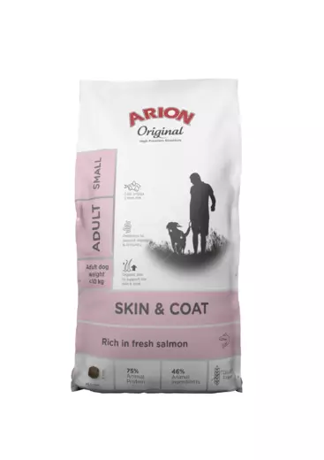 Skin & Coat Adult Small rich in fresh salmon Arion - Koiran kuivaruoat aikuisille koirille - 048479 - 1