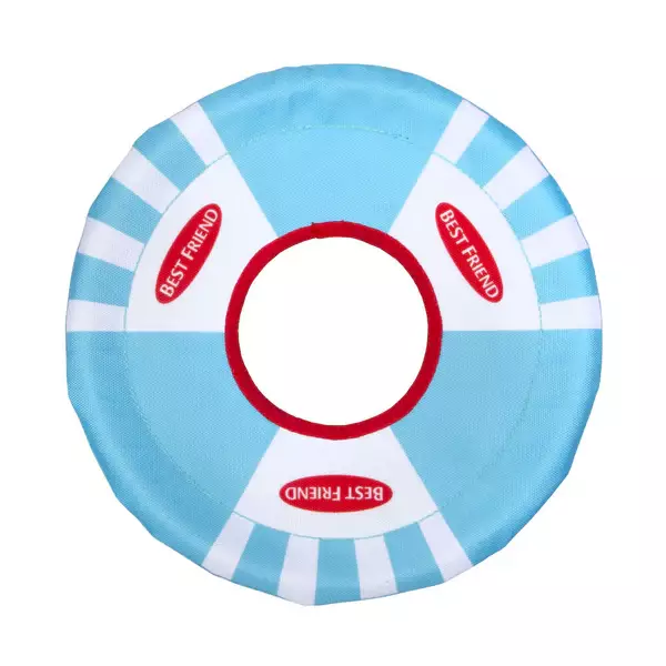 Frisbee Wing 24cm sini-valkoinen Best Friend - Koiran pallot ja heittolelut - 052169 - 1