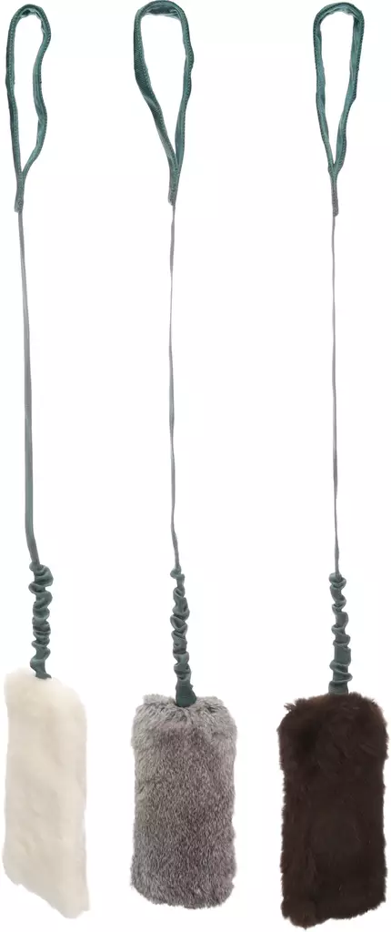 Kaninkarvapatukka Furtra Chaser joustokahvalla 100x11cm värimix Flamingo - Koiran pehmolelut - 055509 - 1