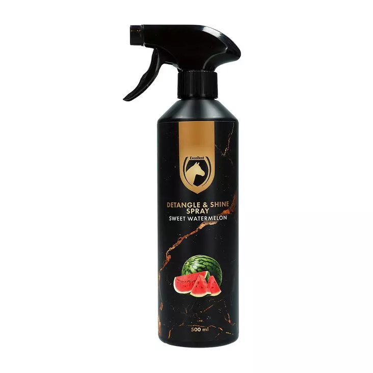 Harjaussuihke Detangle & Shine Spray Sweet Watermelon Excellent Horse - Hevosen hoito-, ja kiillotusaineet - 056389 - 1