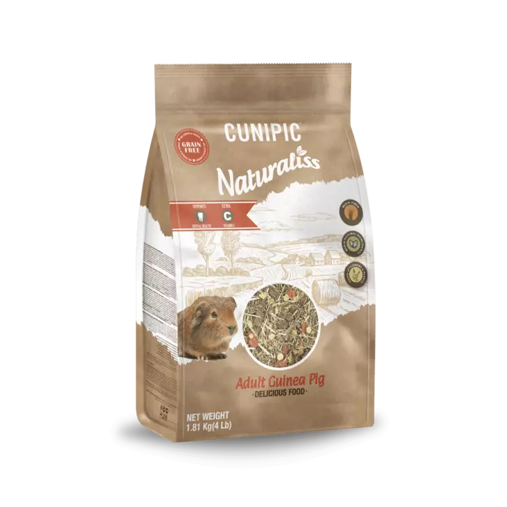Guinea Pig 1,81kg Naturaliss Cunipic - Marsun ruoka - 056429 - 1