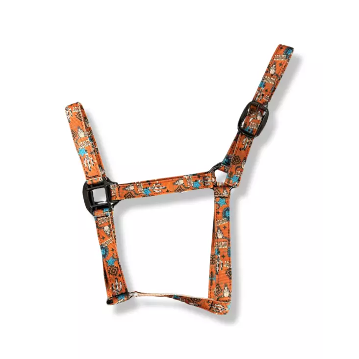 Nylonriimu Howdy FULL oranssi Schulz Equine - Hevosen nylonriimut - 056639 - 1