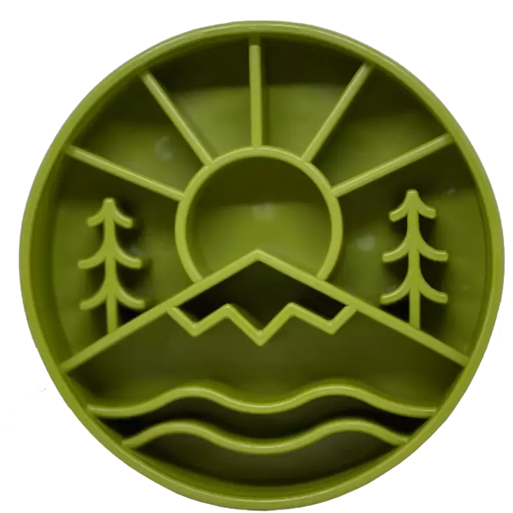 Aktivointikuppi Great Outdoors eBowl 20x5cm vihreä SodaPup - Koiran aktivointilelut - 050549 - 1