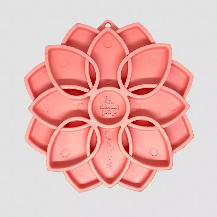 Aktivointikuppi Mandala Softie 20,3x2,3cm vaaleanpunainen SodaPup - Koiran aktivointilelut - 052479 - 1