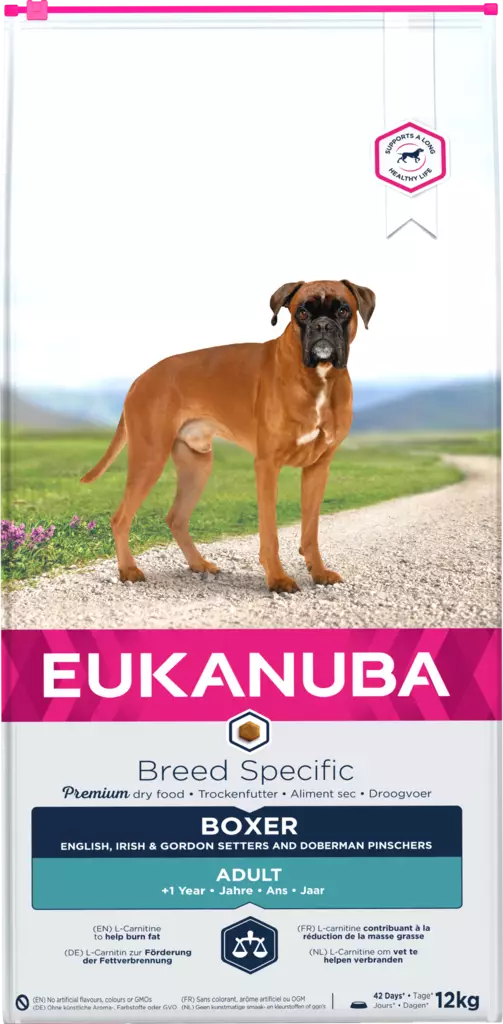 Boxer 12kg Eukanuba - Koiran kuivaruoat aikuisille koirille - 012349 - 1