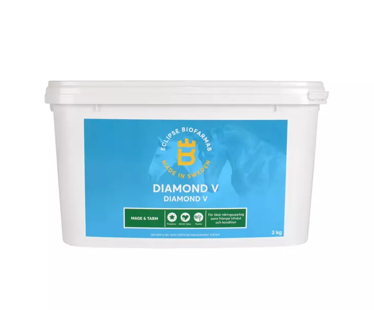 Diamond V 3kg Eclipse Biofarmab - Lisäravinteet hevosen ruoansulatukselle - 021539 - 1