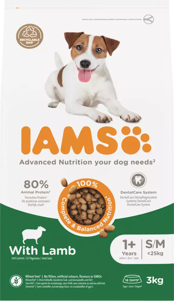Dog Adult Small/Medium Lamb Iams Advanced Nutrition - Koiran kuivaruoat aikuisille koirille - 012529 - 4