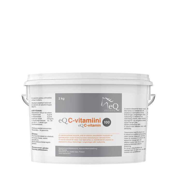 EQ C-vitamiini 2kg - Hevosen kivennäiset ja vitamiinit - 033079 - 1