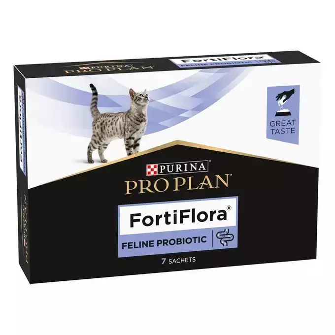Feline Fortiflora VD 7pss x 1g 7g Pro Plan - Kissan vitamiinit ja lisäravinteet - 059009 - 1